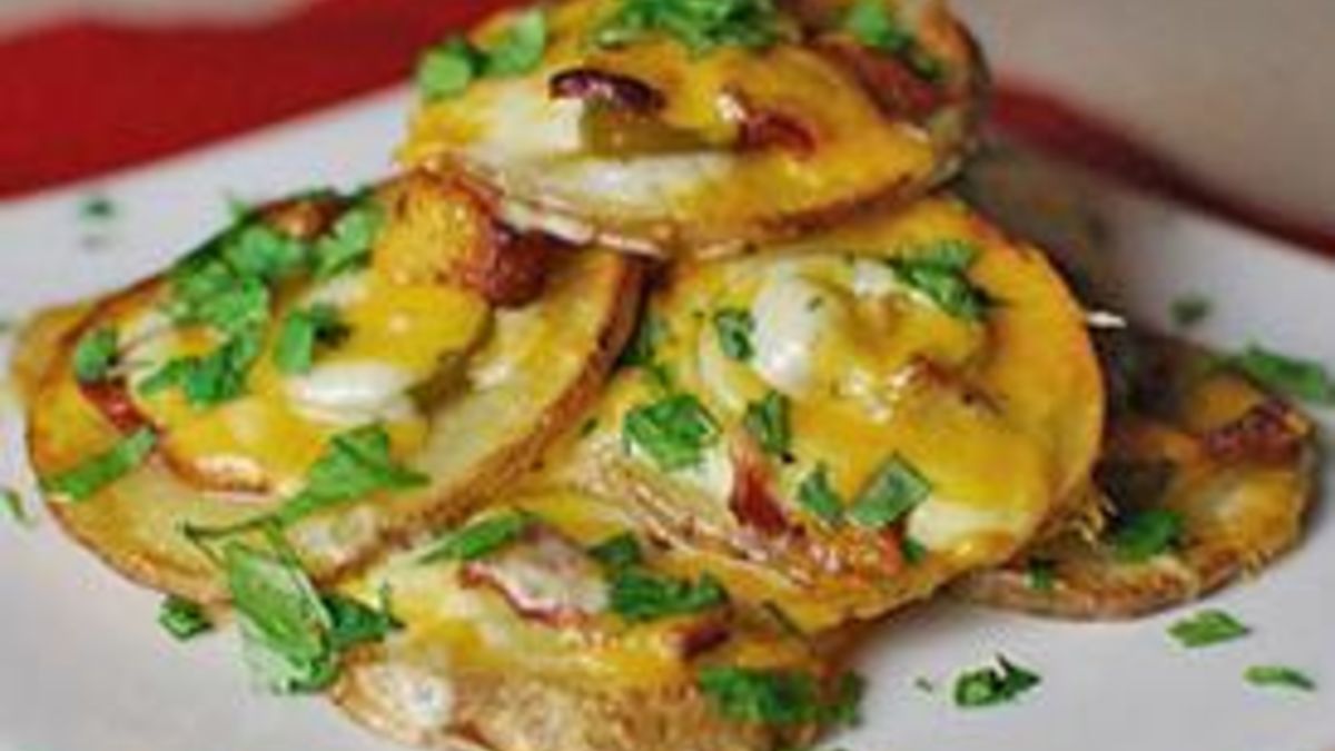 Spicy Bacon Oven Chips
