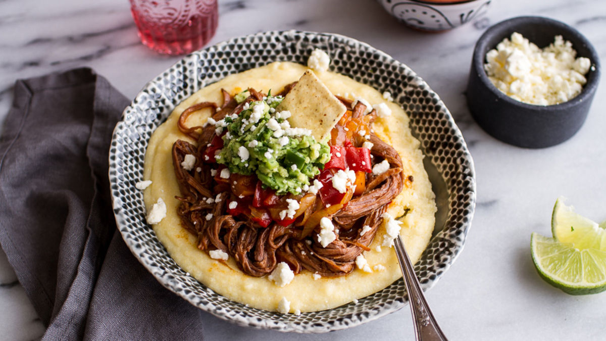 Slow-Cooker Beef Tamale Bowls