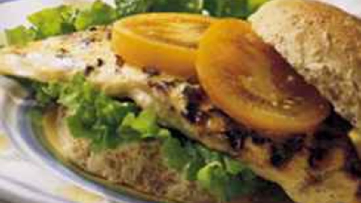 Grilled Honey-Mustard Turkey Sandwiches