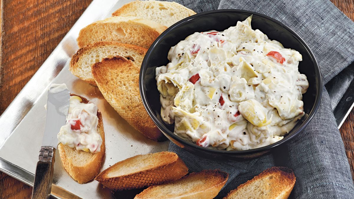 Blue Cheese Artichoke Dip
