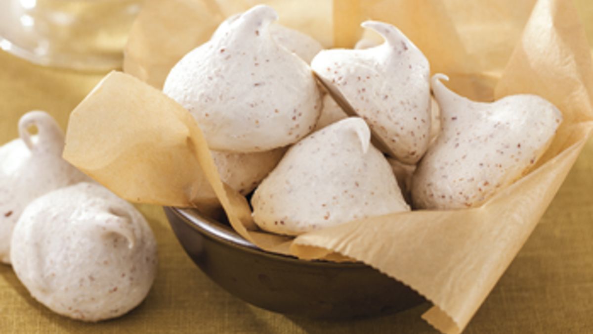 Chocolate-Flecked Meringues