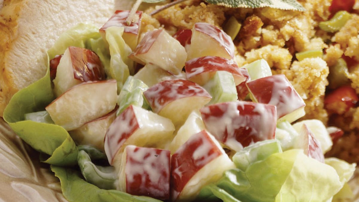 Gingered Apple-Cranberry Salad