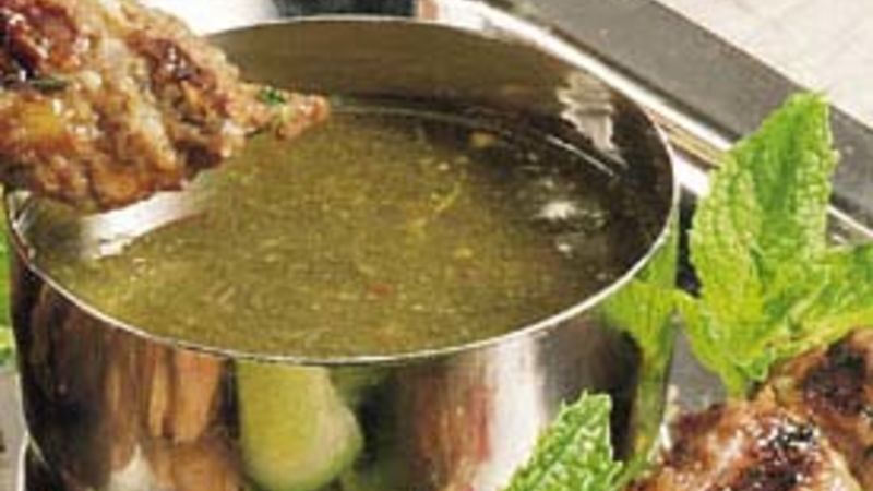 Mint-Cilantro Chutney Recipe - BettyCrocker.com