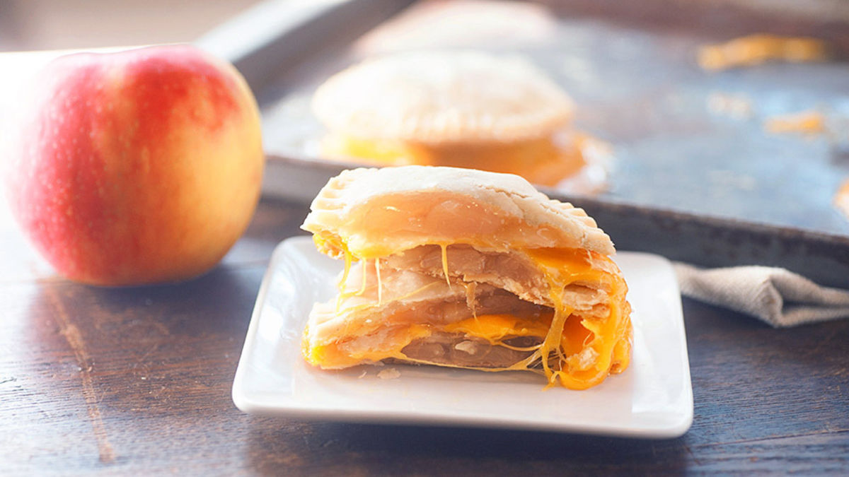 Bourbon Apple Pie Grilled Cheese