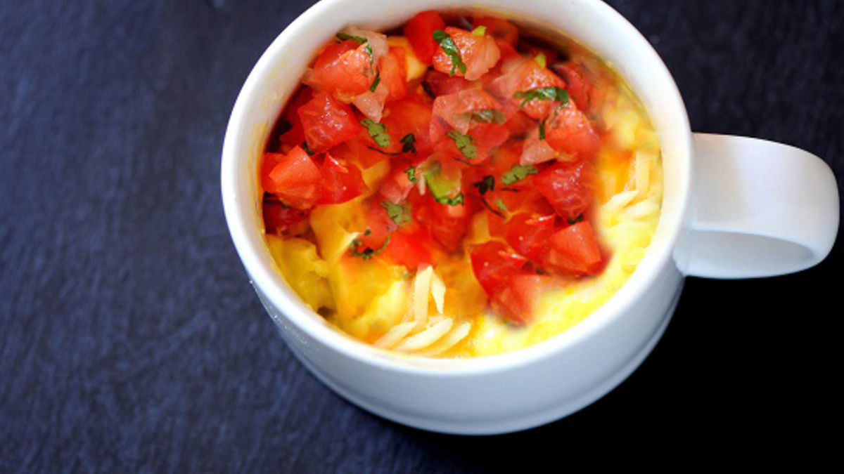 Microwave Fiesta Eggs