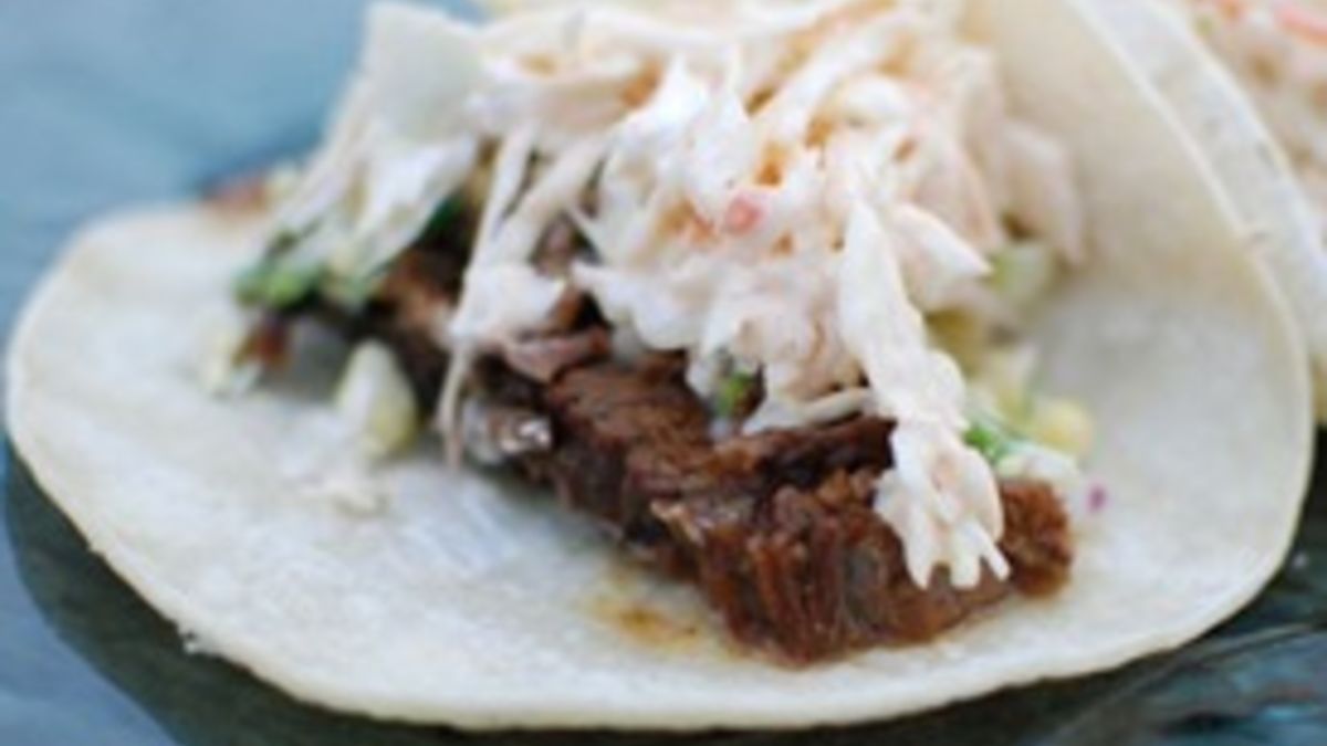 BBQ Brisket Tacos