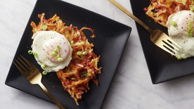 How to Make Ham and Cheese Hash Brown Waffle for Two Video