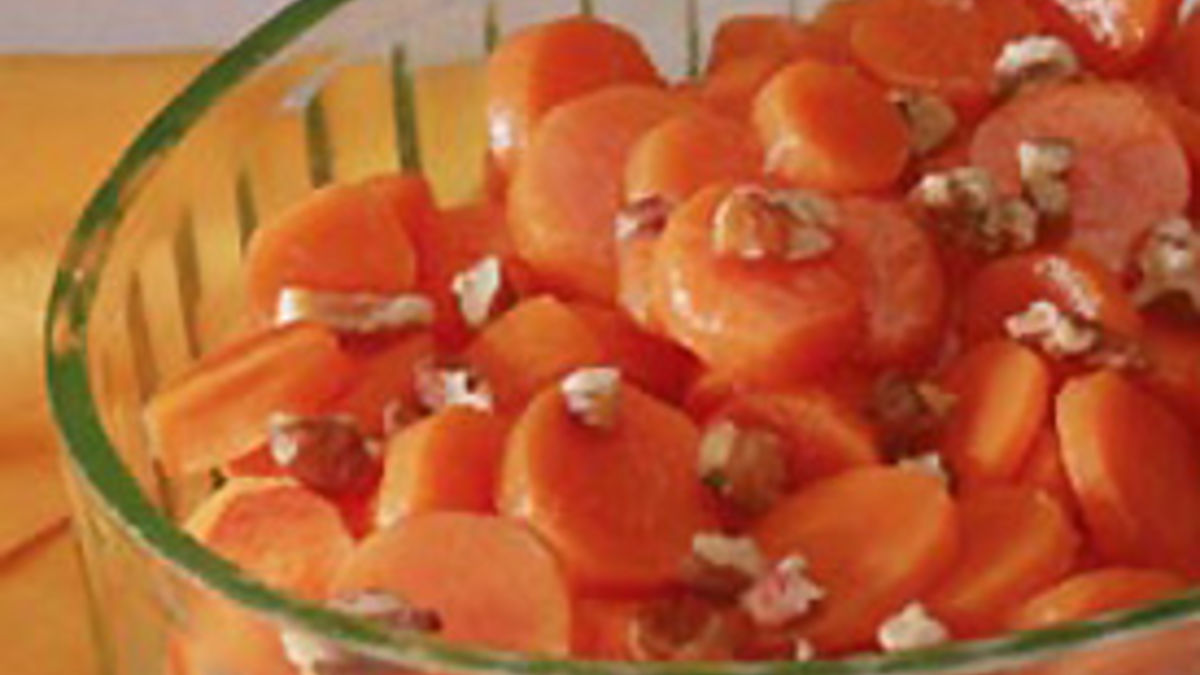 Maple-Pecan Carrots
