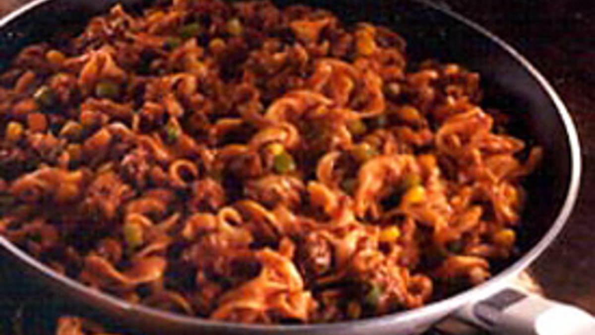 Beef and Noodle Skillet