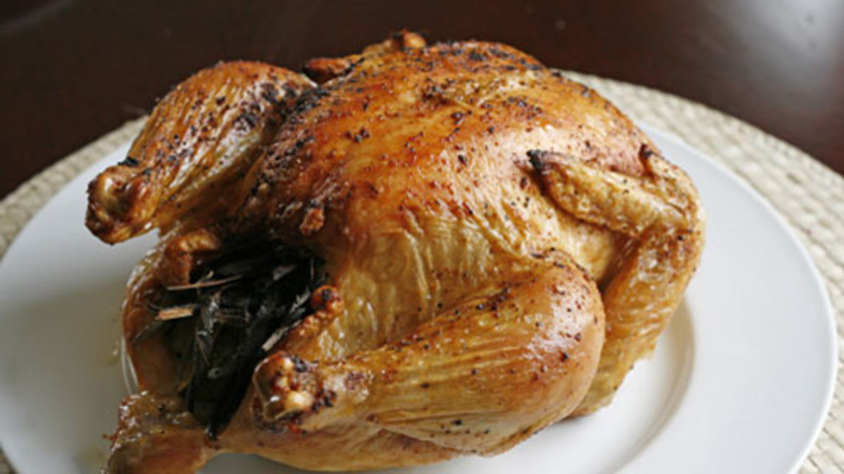 Roasted Lime Herb Chicken