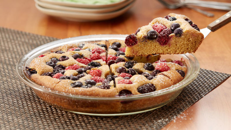 Mixed Berry Cake Recipe - Pillsbury.com