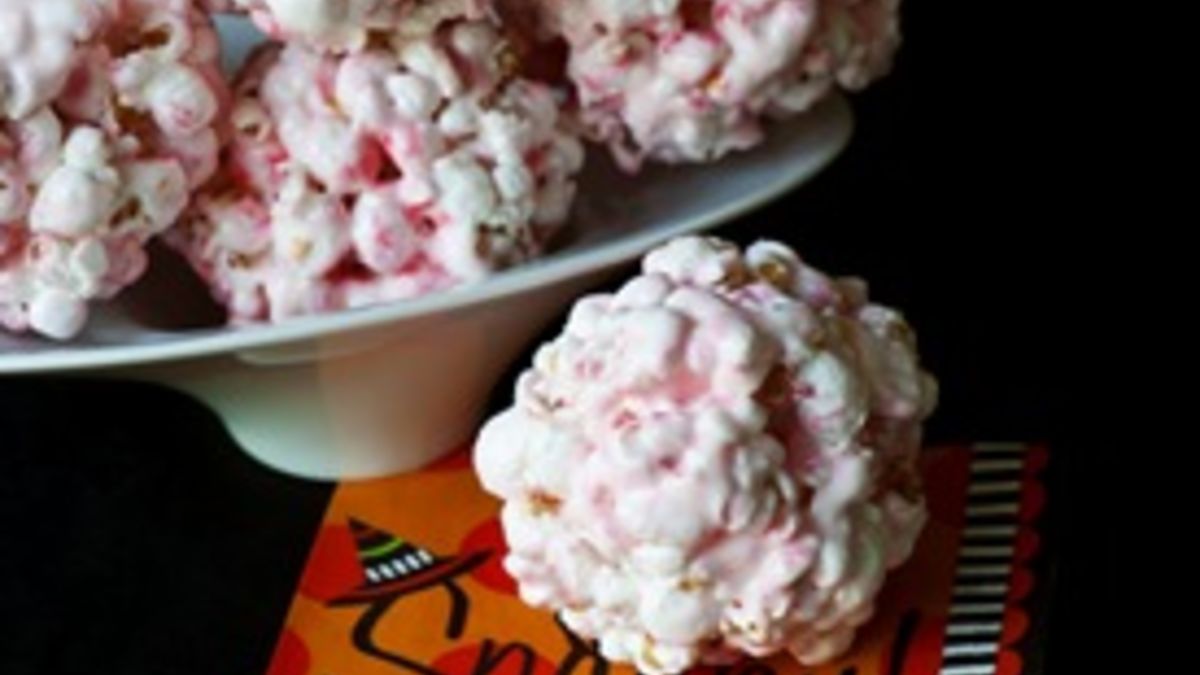 Brain Popcorn Balls