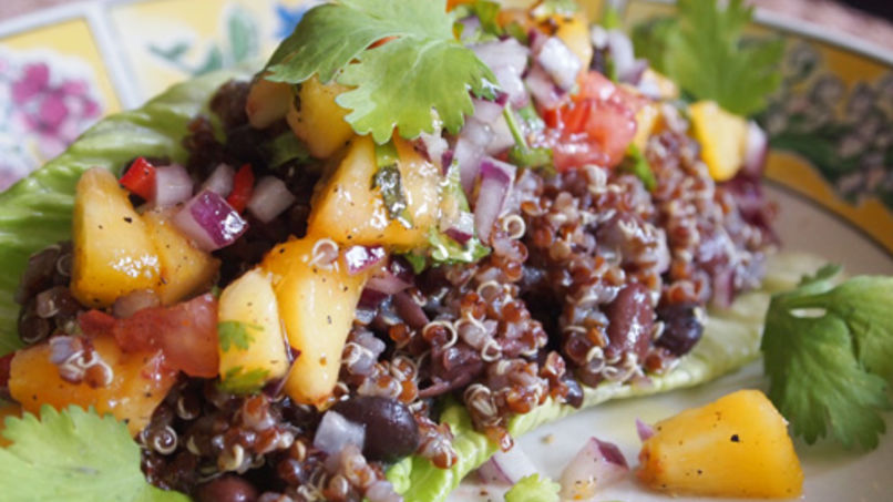 Bolivian Quinoa and Bean Salad
