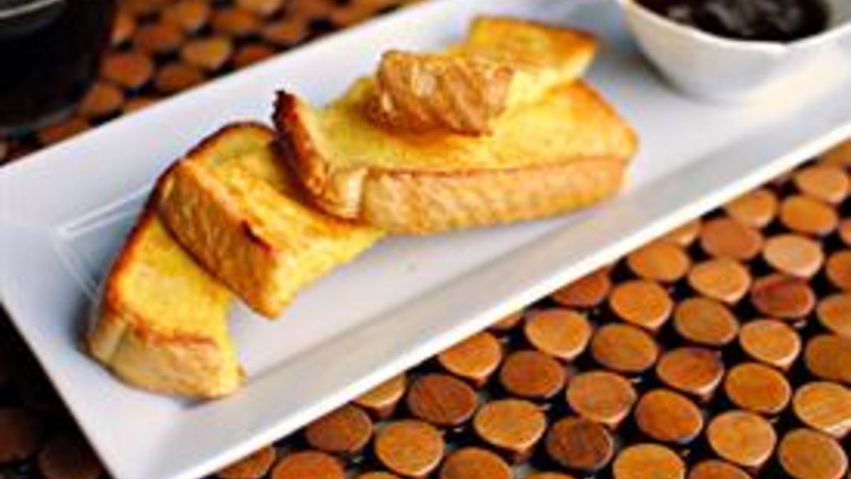 Eggnog French Toast Sticks and Brown-Butter Maple Syrup
