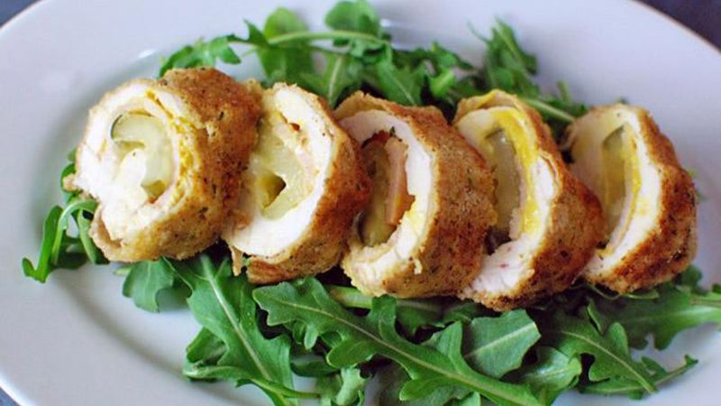 Cuban Chicken Cordon Bleu Recipe - Tablespoon.com