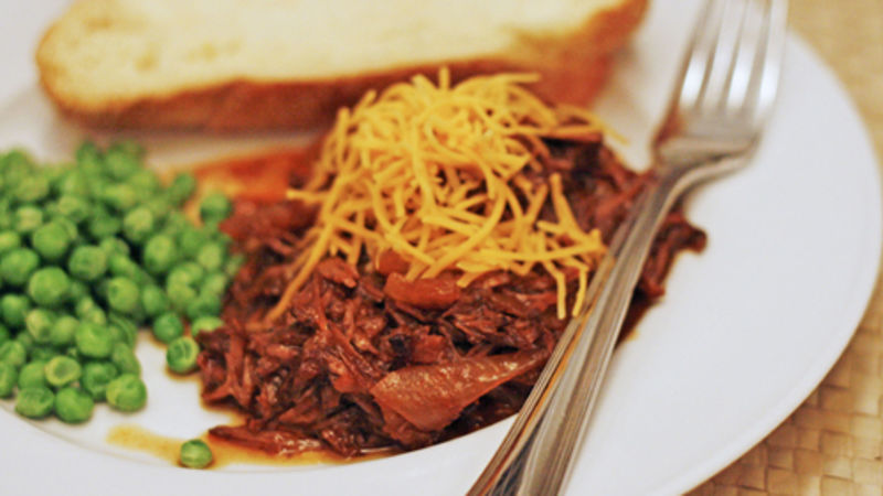 Honey Chipotle Barbecue Shredded Beef Recipe - Tablespoon.com