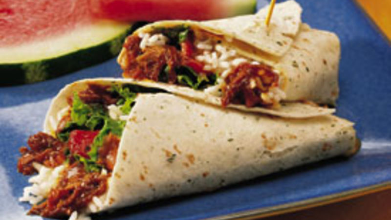 Uptown Blues Wrap Recipe - BettyCrocker.com