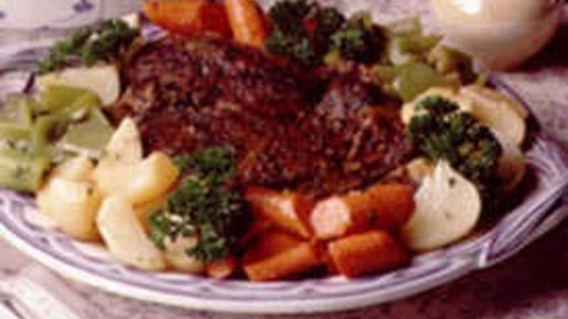 Herbed Pot Roast with Vegetables Recipe - BettyCrocker.com