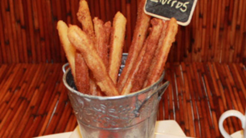 Churros de naranja