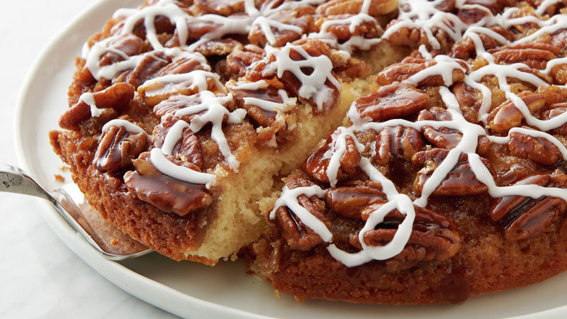 Pecan Pie Upside Down cake