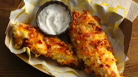 How to Make Cheddar Bacon Chicken Tenders Video