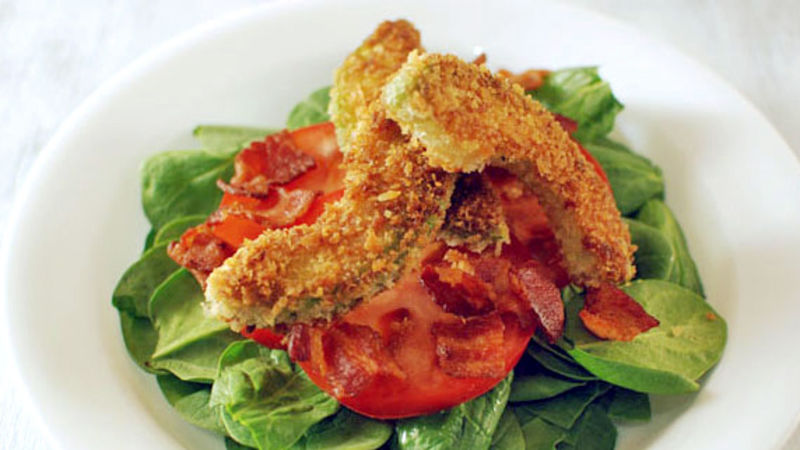 Bacon Lettuce Avocado Tomato Salad Recipe - Tablespoon.com