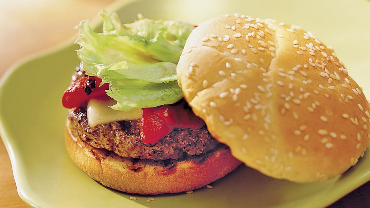 Garlic and Mustard Burgers