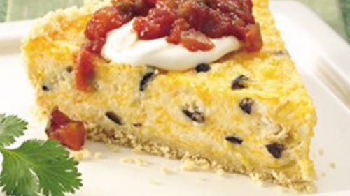Cheesy Fiesta Quiche
