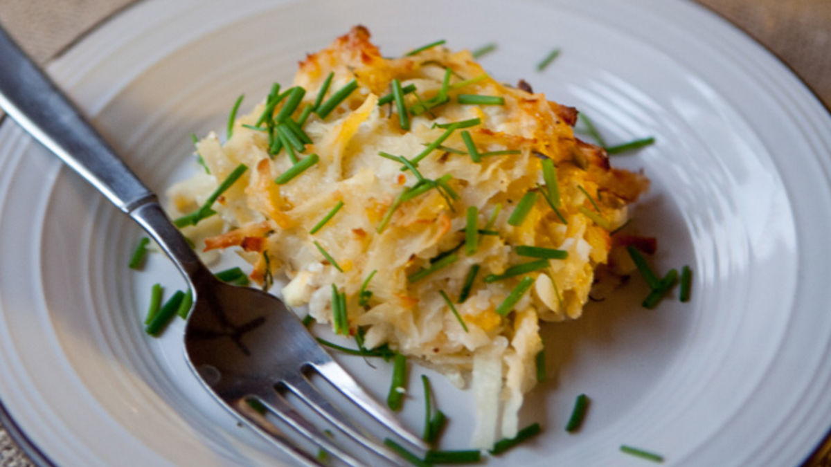 Cheesy Potato Kugel