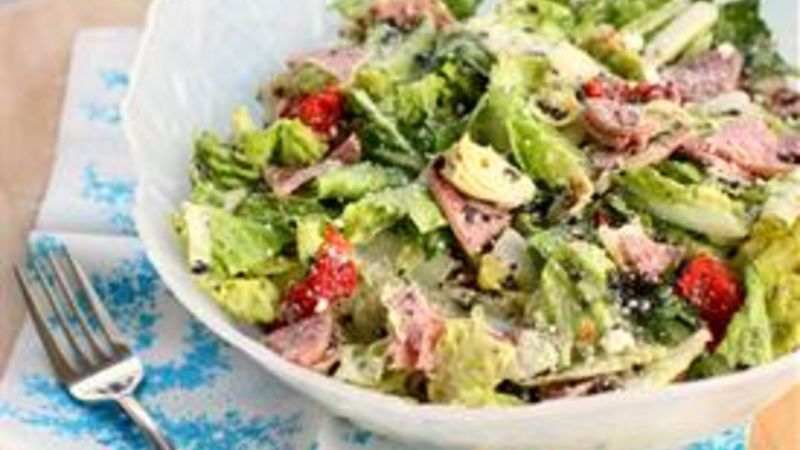 Antipasto Chopped Salad Recipe - Tablespoon.com