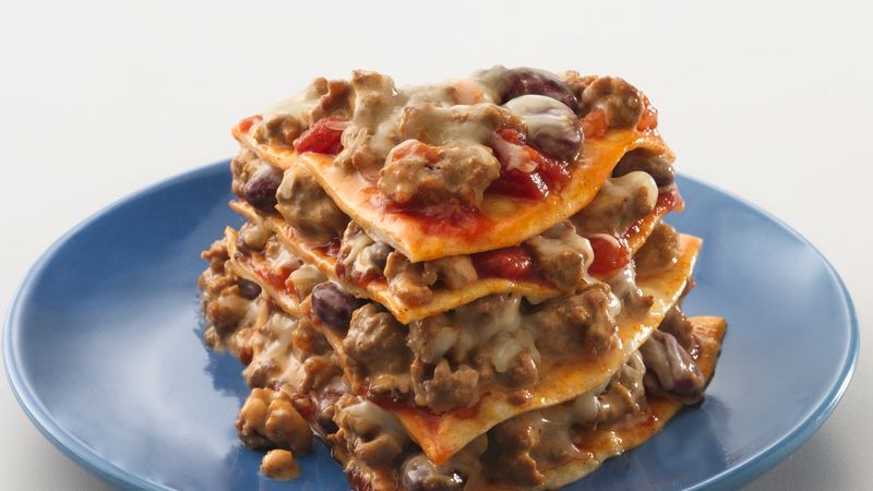 Mile-High Salsa Pie