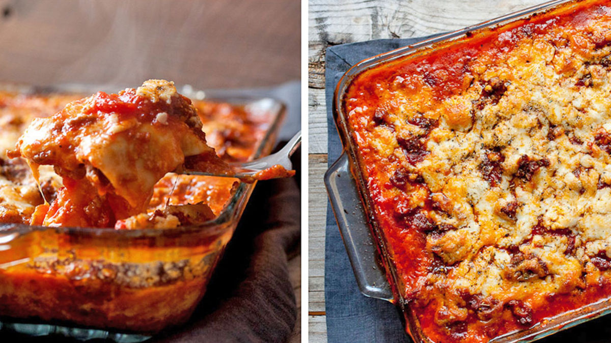 Spicy Cheesy Chili Sauce Lasagna