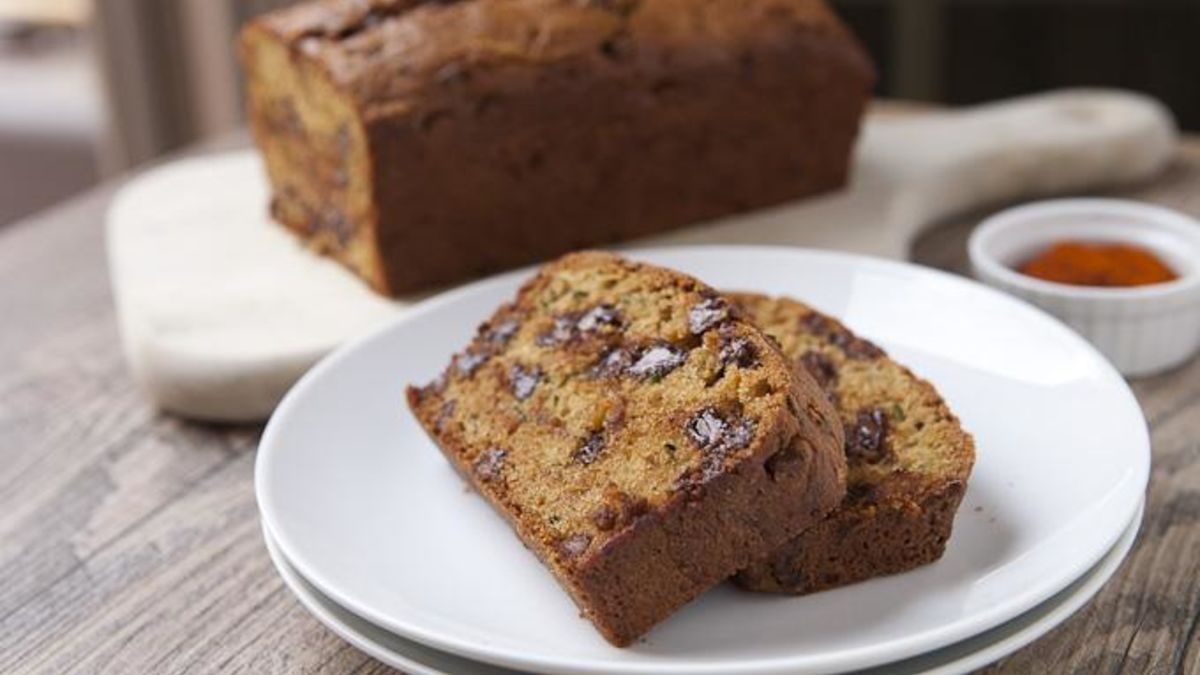 Spicy Chocolate Zucchini Bread