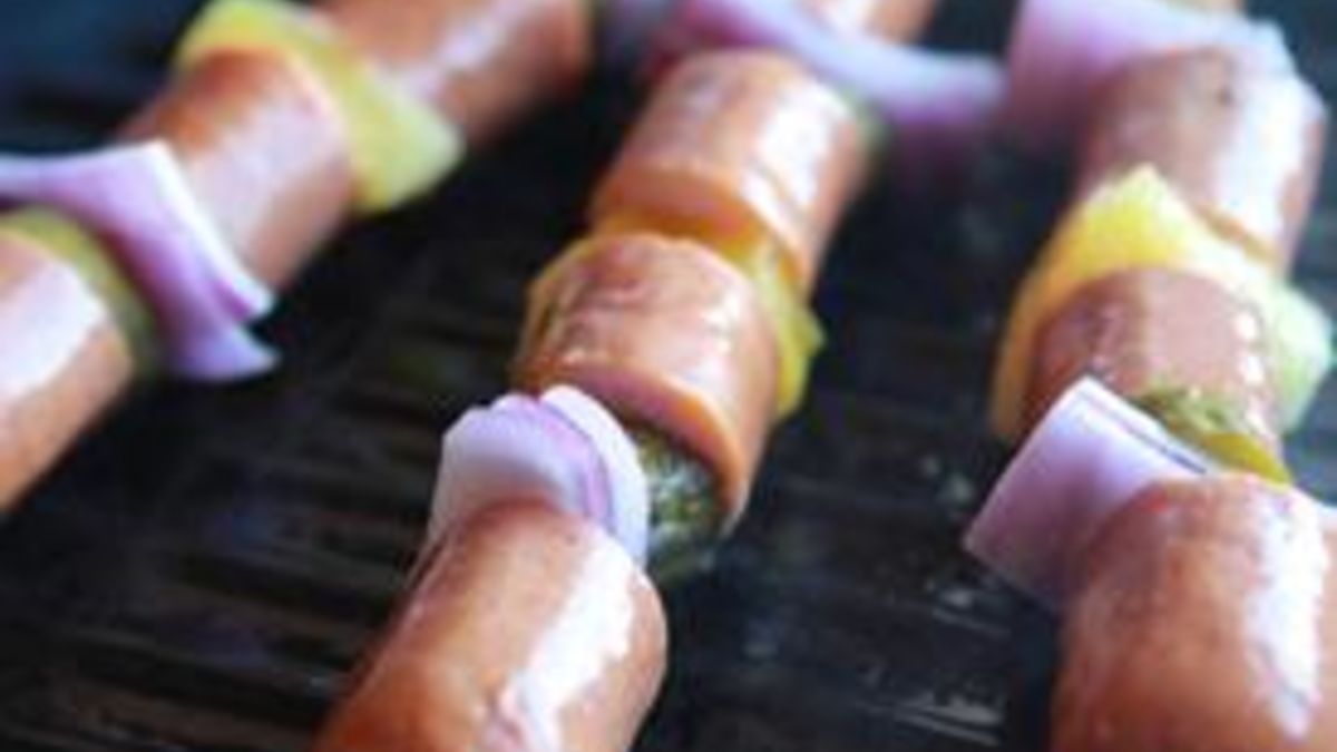 All-American Hot Dog Kabobs