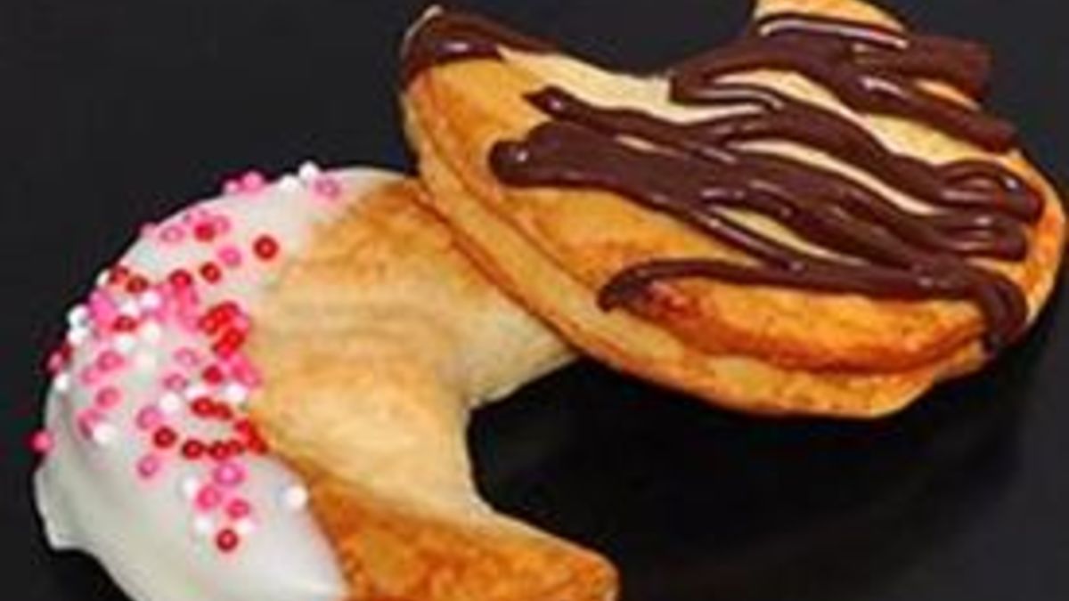 Chocolate Dipped Fortune Cookies