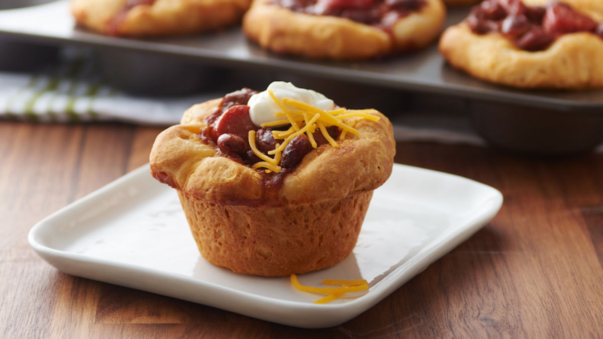 Chili Cheese Dog Biscuit Cups