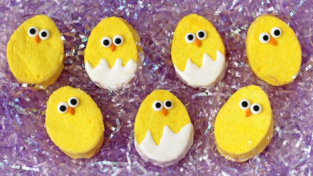 Homemade Marshmallow Chicks