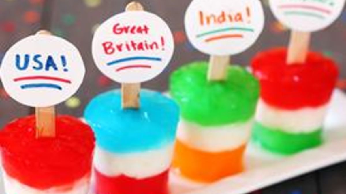 Flag Freezer Pops