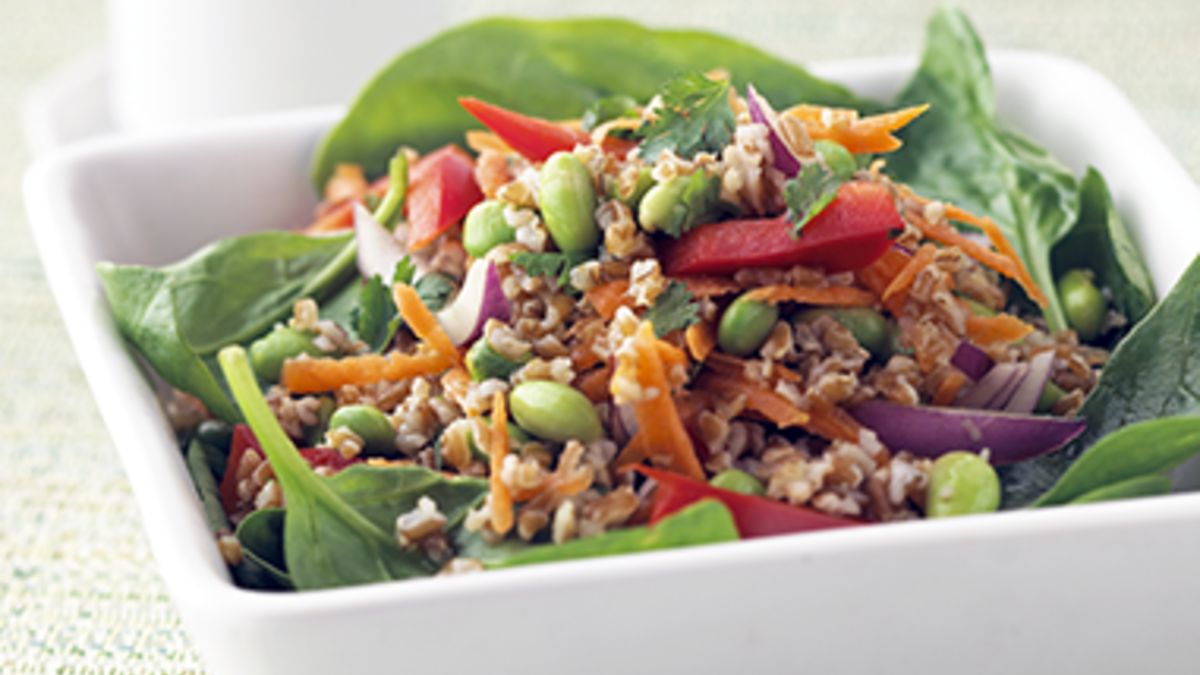 Skinny Thai Salad with Peanut Dressing