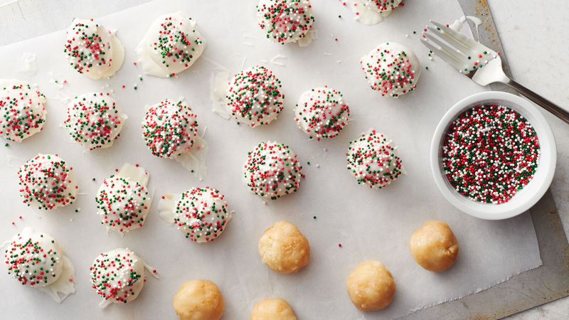 3-Ingredient Sugar Cookie Truffles