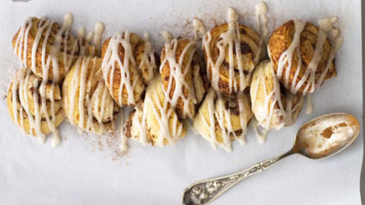 Chai Spiced Cinnamon Roll Pull Apart Bread