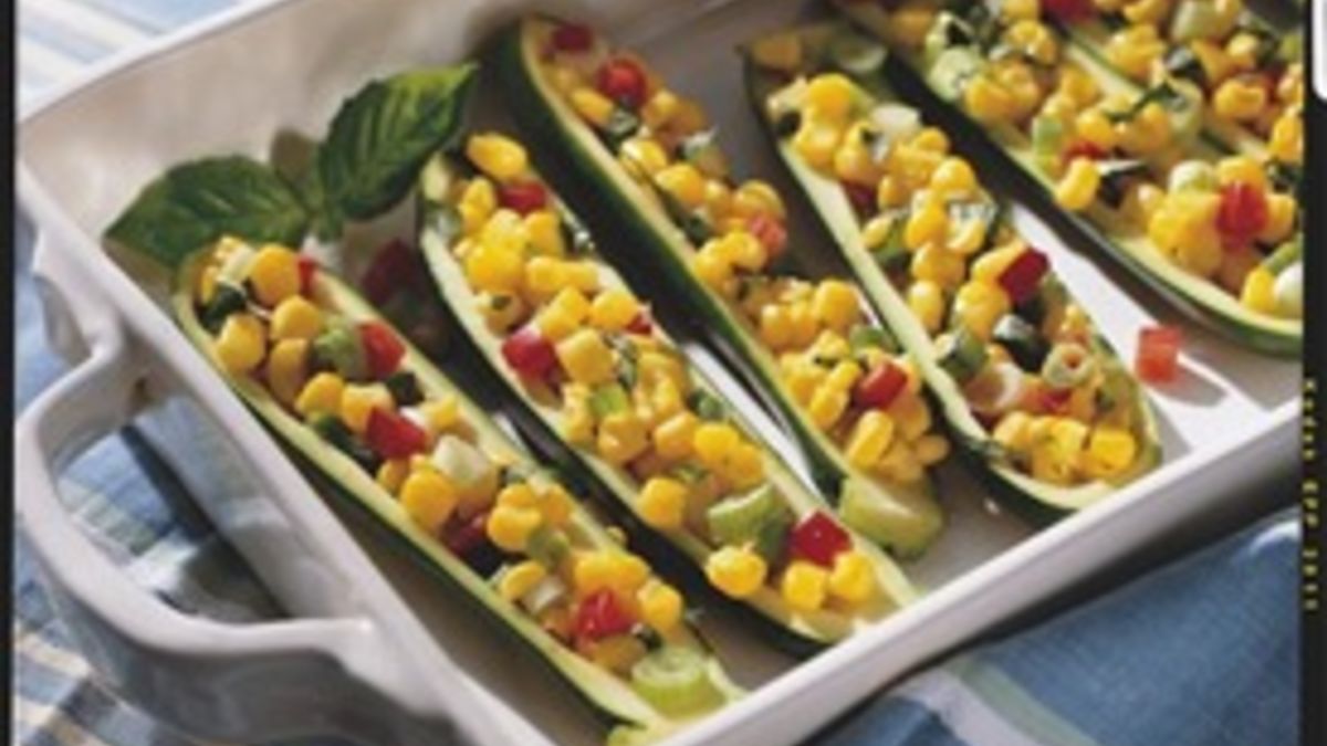 Stuffed Courgette