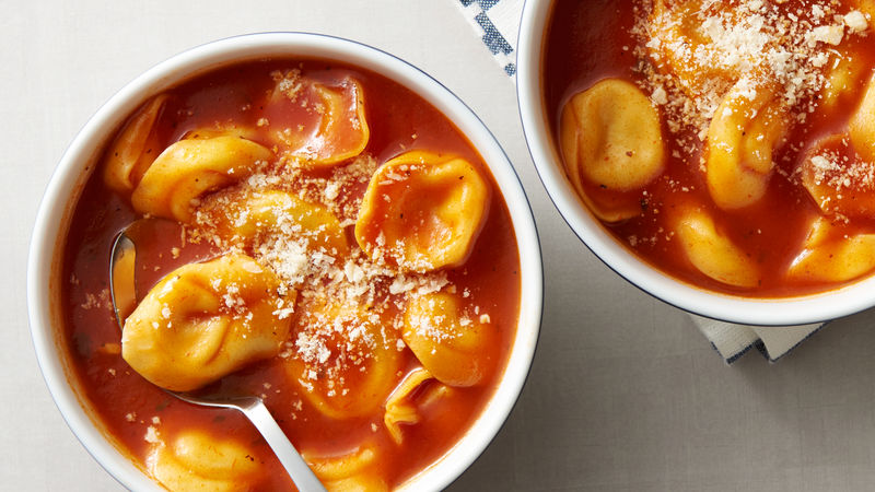 Tomato Tortellini Soup