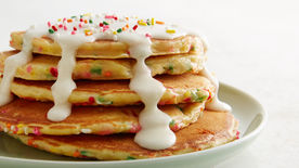 How to Make Cake Batter Pancakes Video
