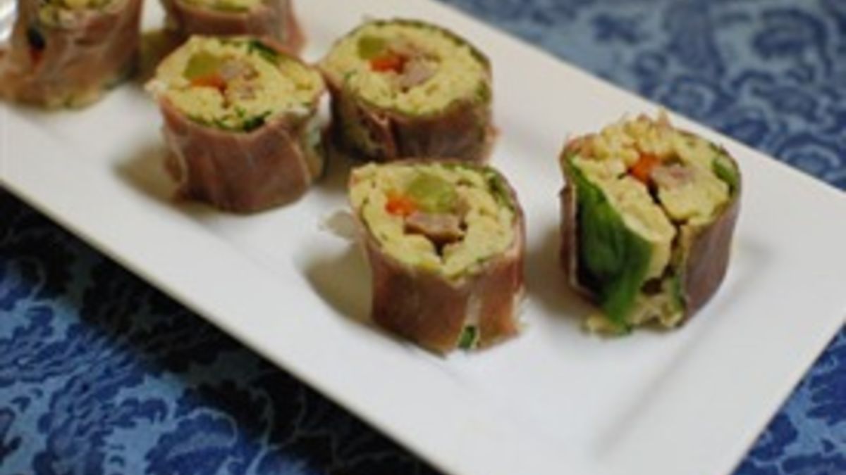 Orzo Sushi Rolls