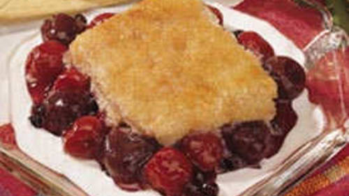 Cherry-Berry Cobbler 