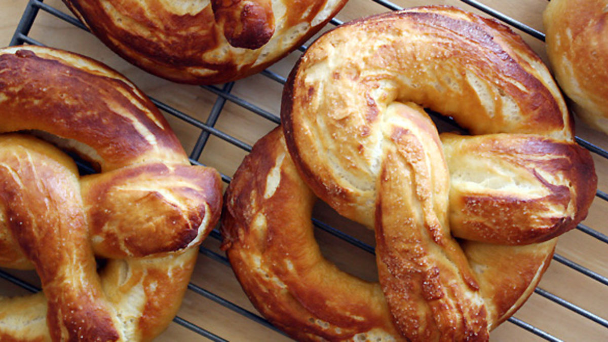 Homemade Soft Pretzels