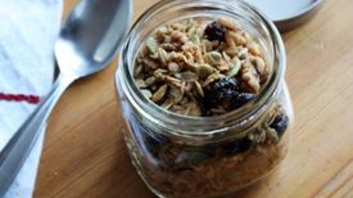 Cherry, Maple and Walnut Granola