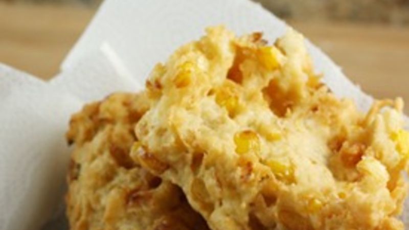 Creamed Corn Fritters Recipe - Tablespoon.com