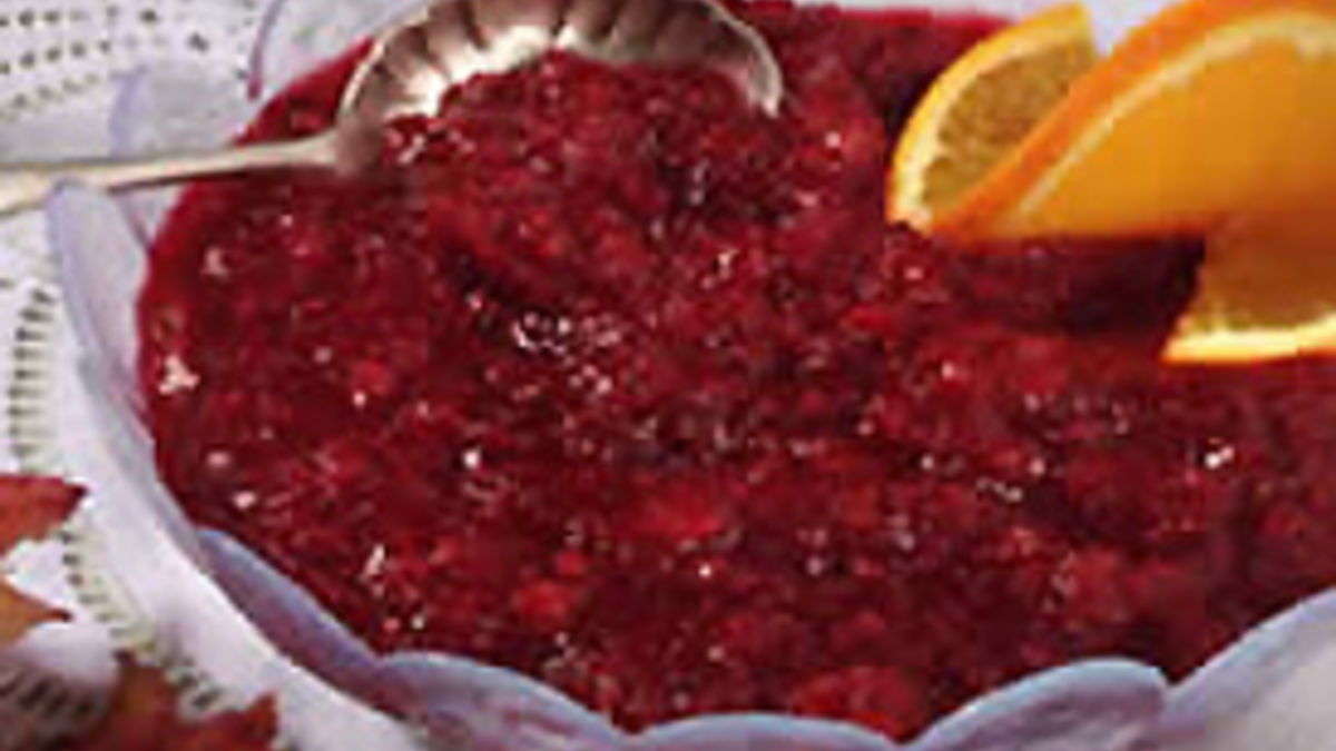 Cranberry-Citrus Relish